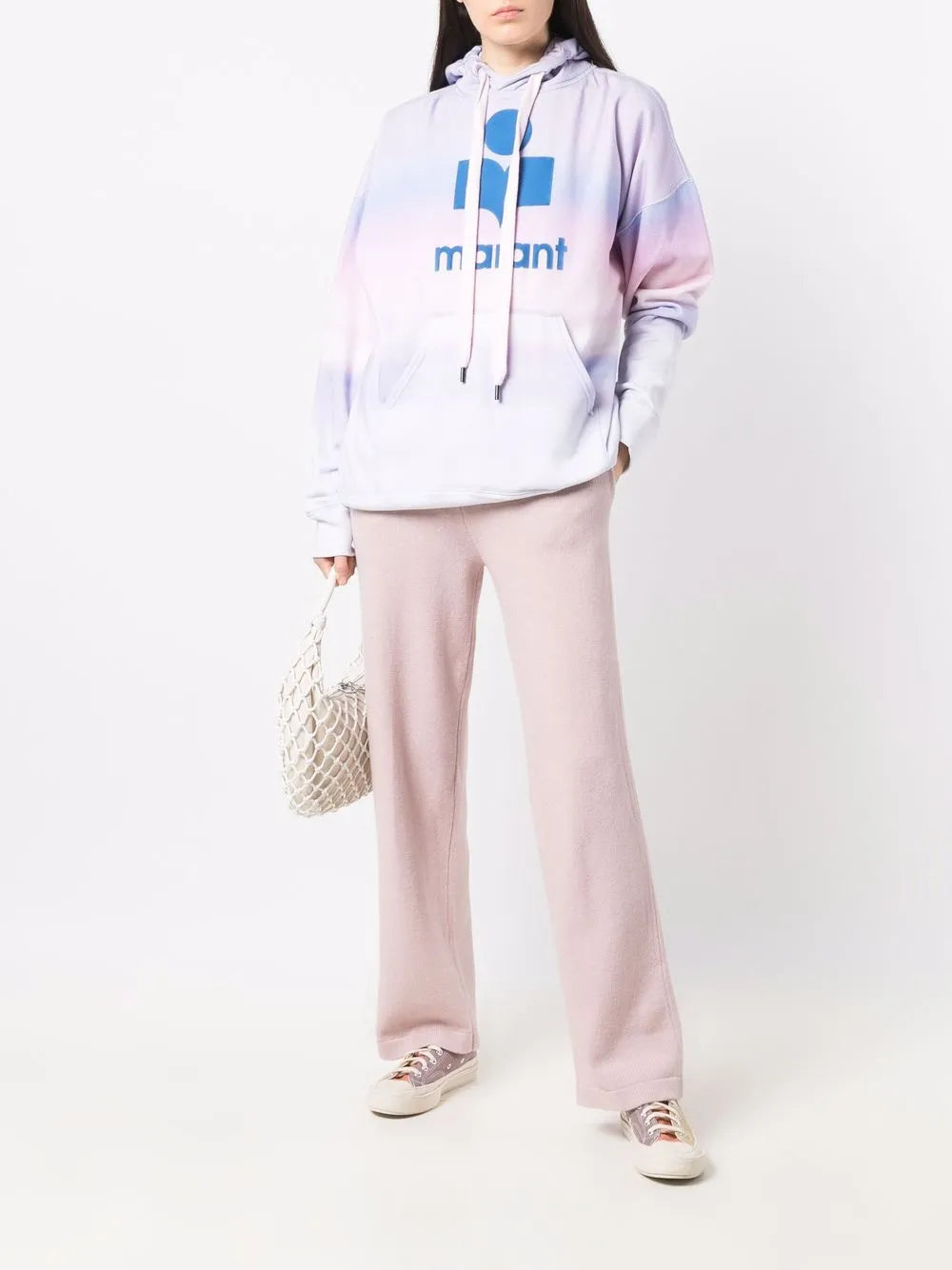 Straight-Leg Knitted Trousers