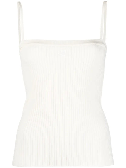 Logo-Embroidered Tank Top