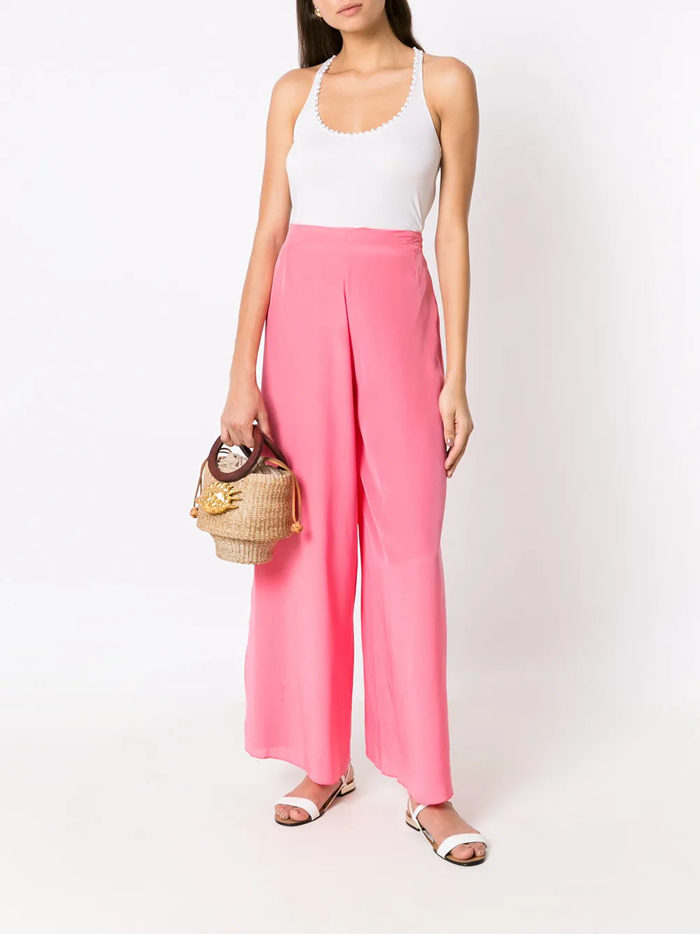 Silk Palazzo Pants
