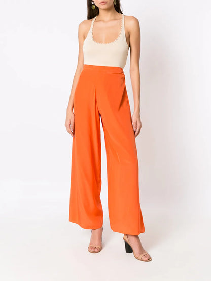 Silk Palazzo Pants