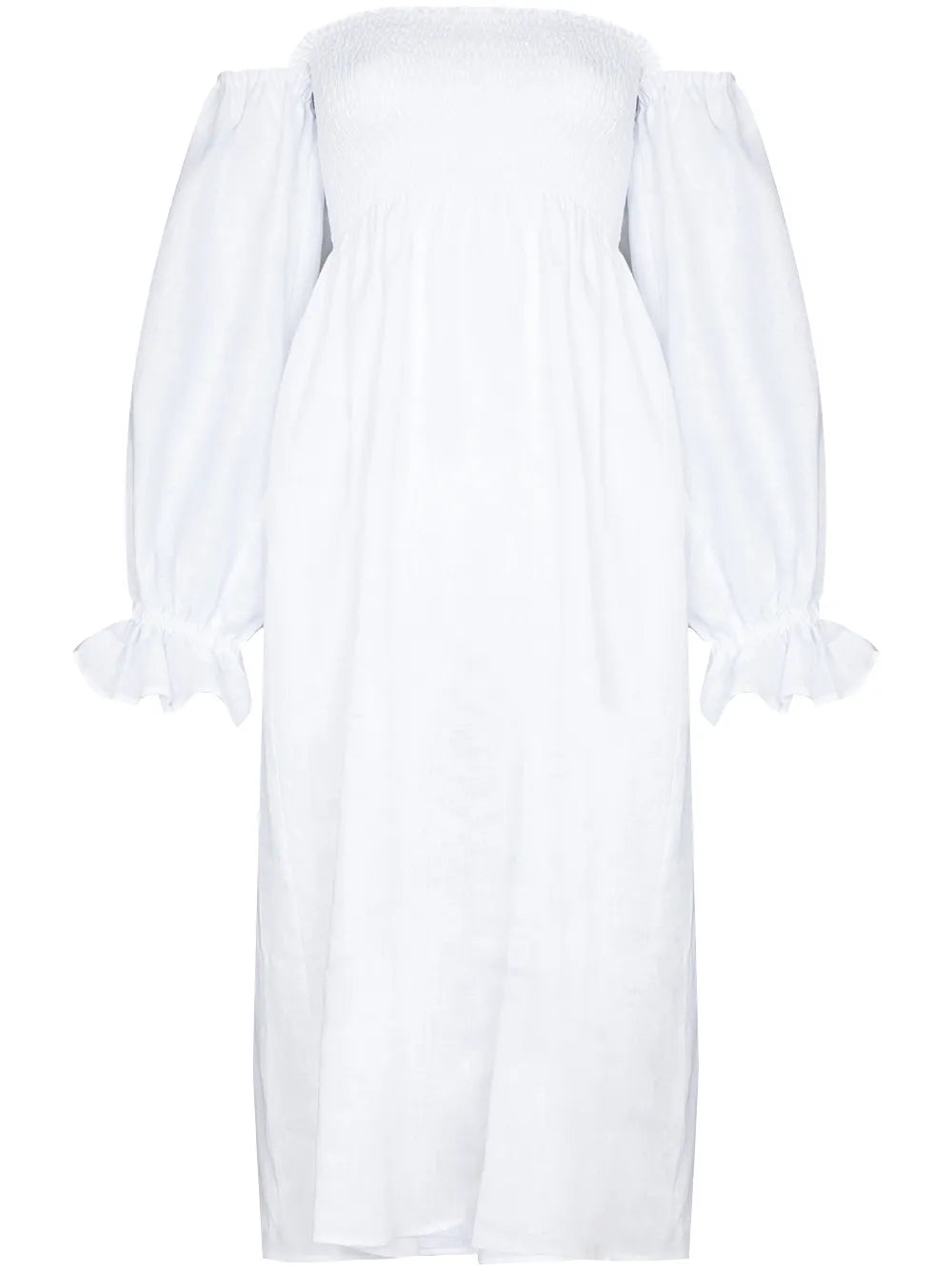 Atlanta Linen Midi Dress