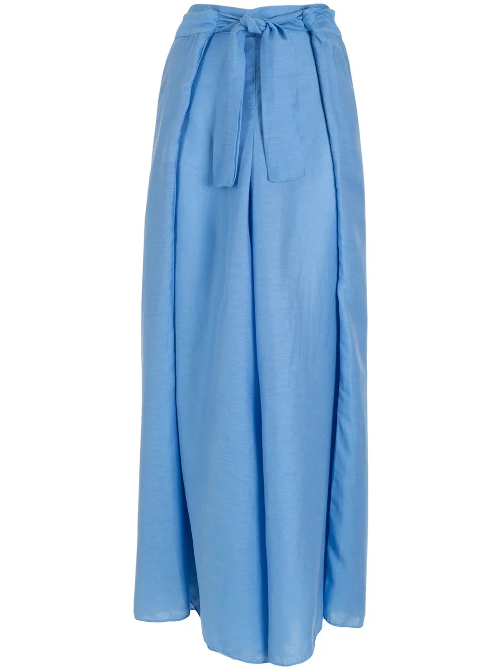 Box-Pleat Palazzo Pants