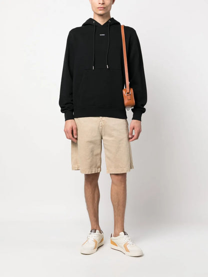 Logo-Print Organic Cotton Hoodie