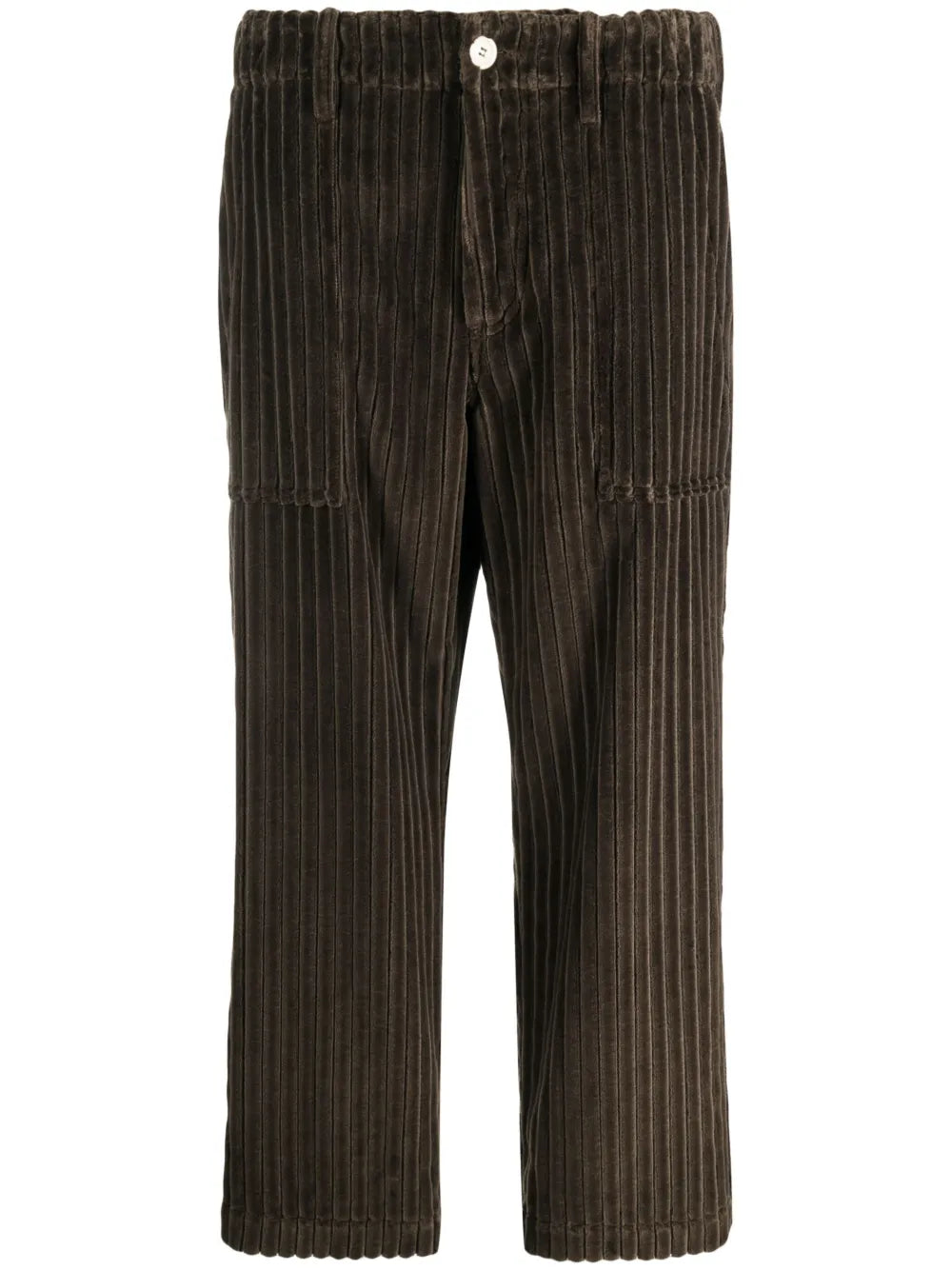 Corduroy Cropped Trousers