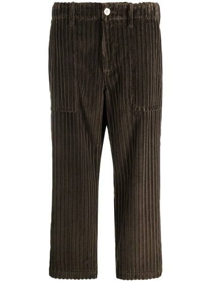 Corduroy Cropped Trousers