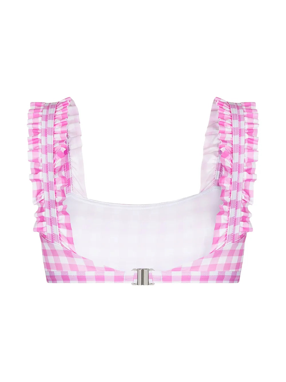Gingham Bikini Top