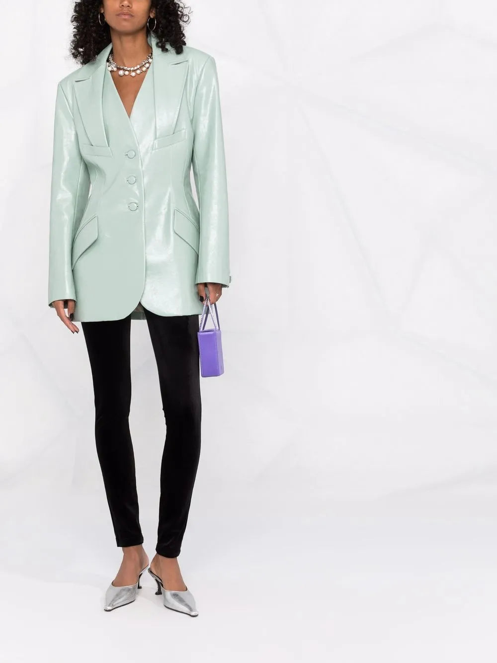 Velvet Skinny Trousers