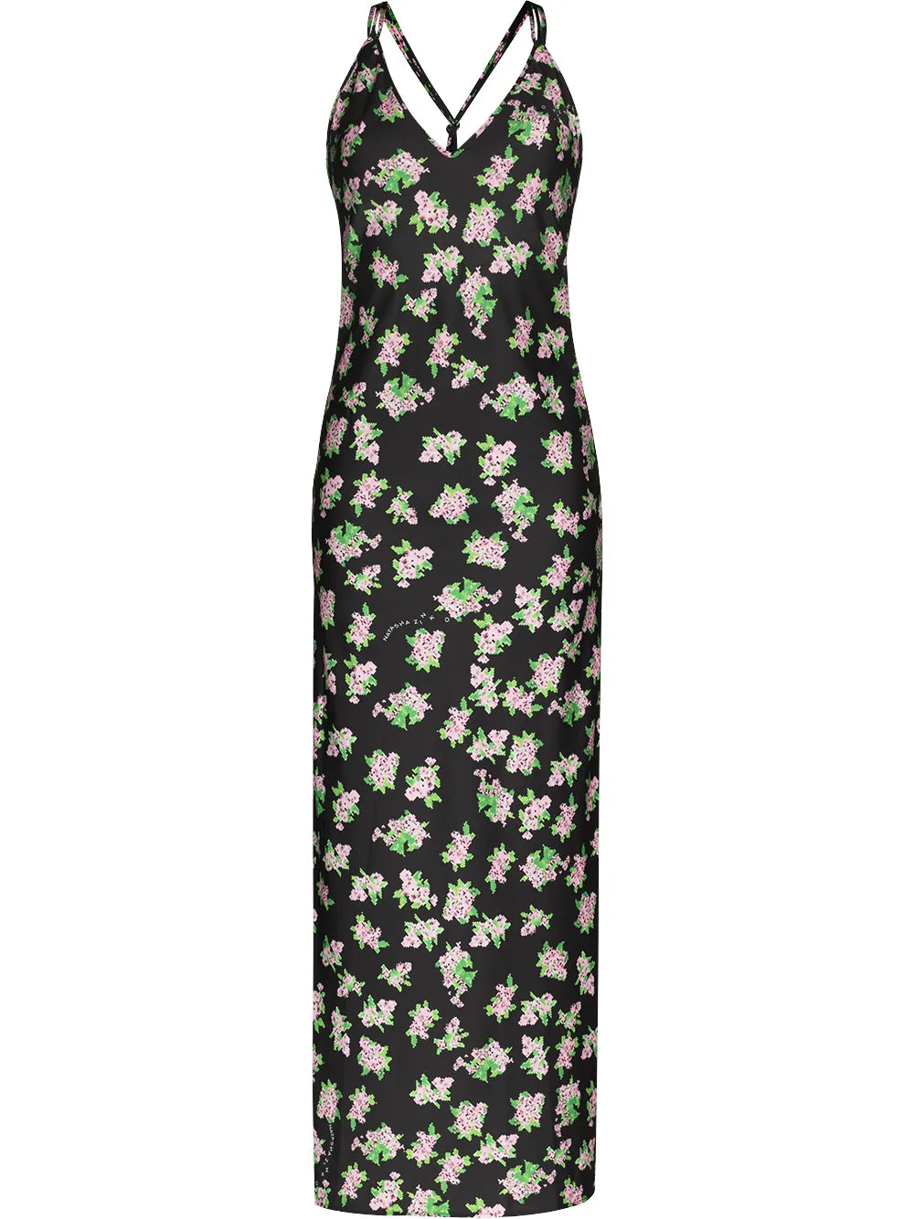 Floral-Print Slip Dress