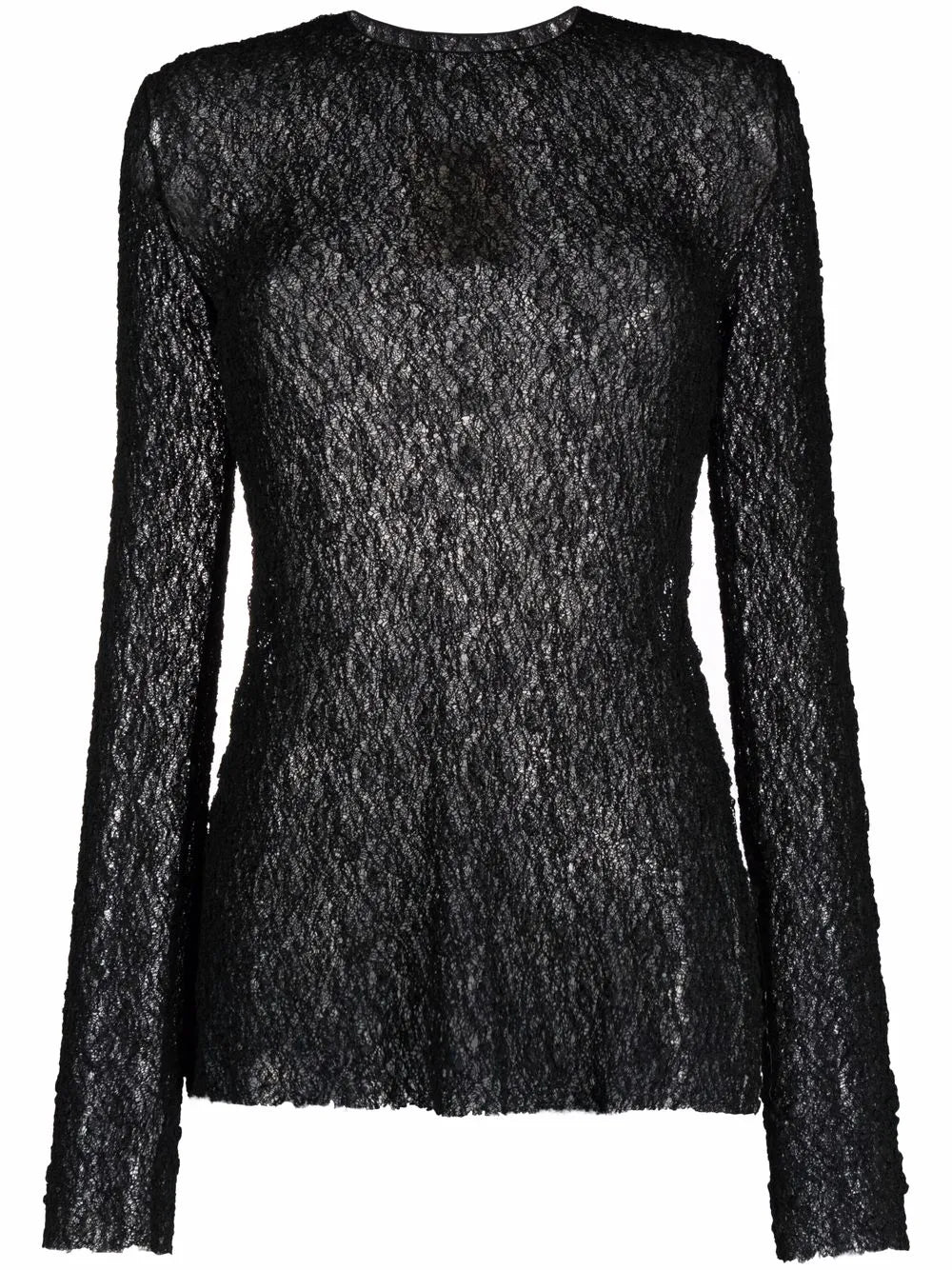 Sheer Knitted Jumper
