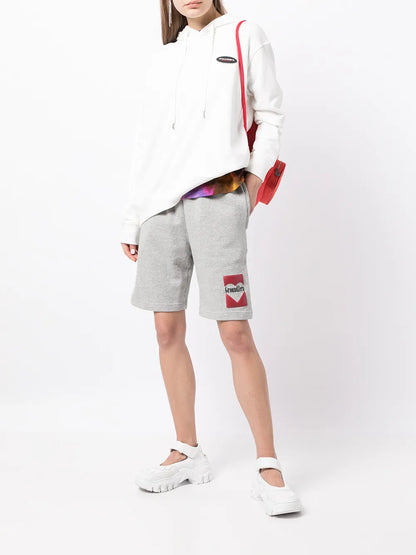Logo-Patch Cotton Hoodie