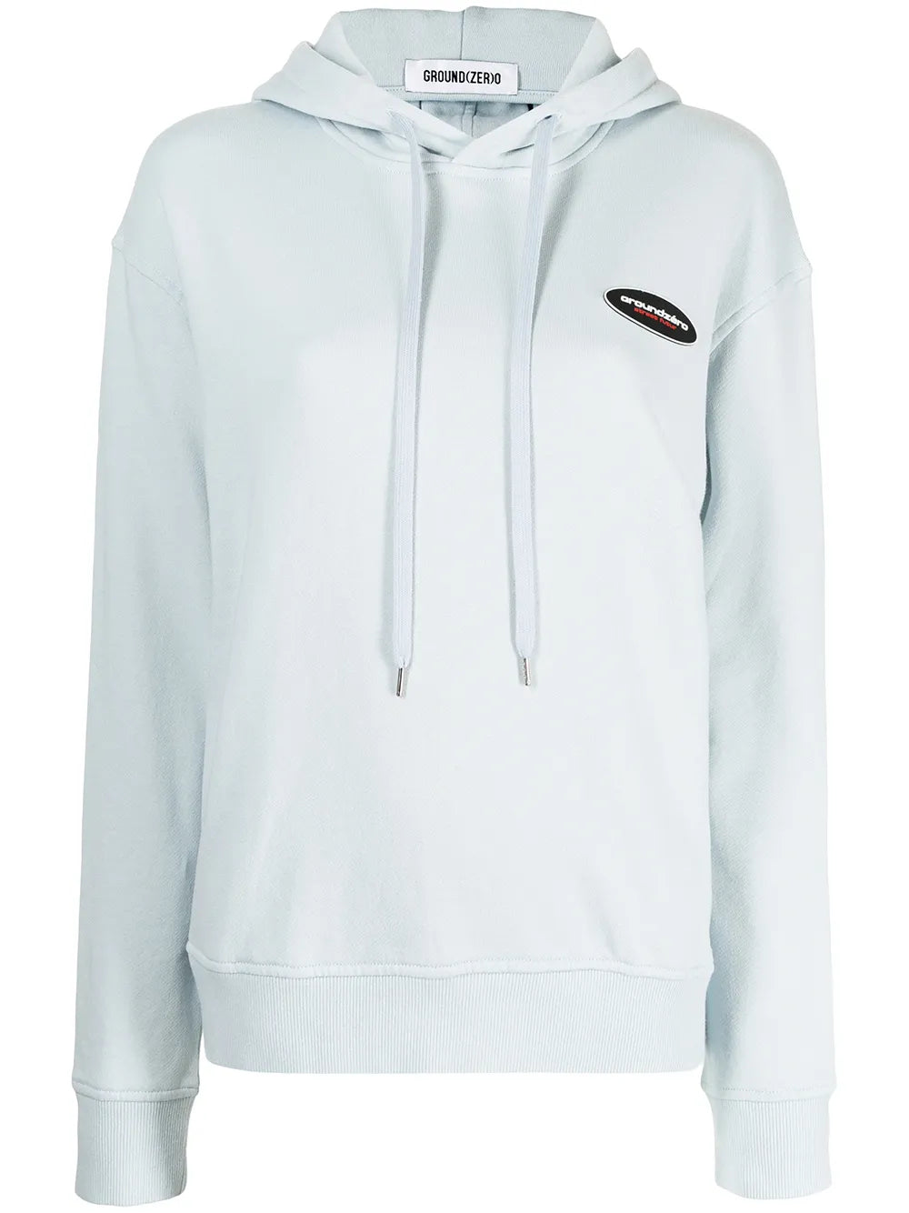 Logo-Patch Cotton Hoodie