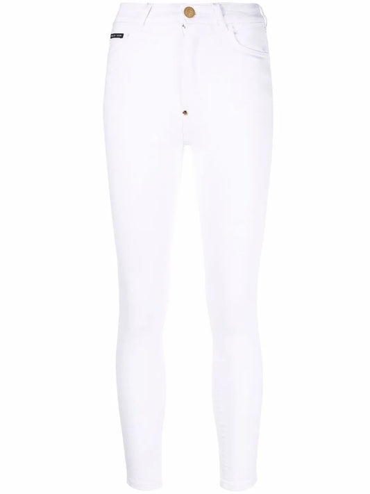 Logo-Appliqué Skinny Jeans