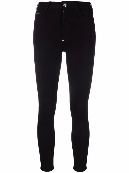 Logo-Appliqué Skinny Jeans