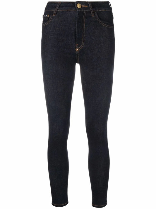 Logo-Appliqué Skinny Jeans