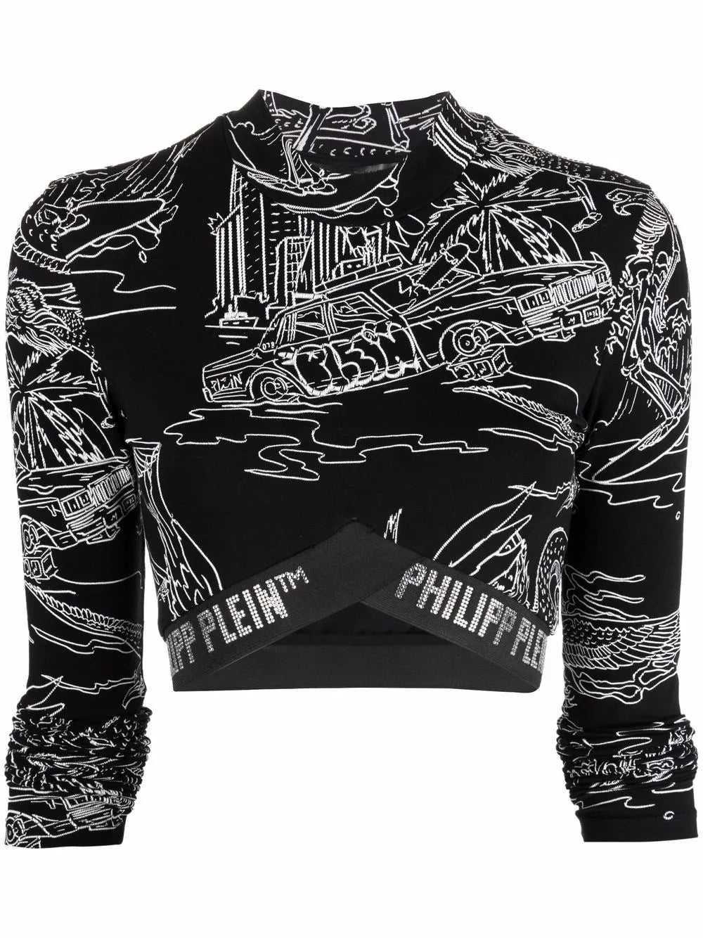 Graphic Logo Jogging Top