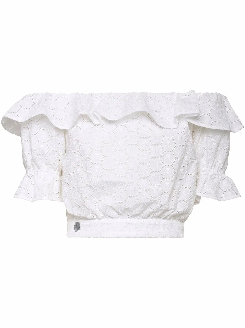 Off-Shoulder Lace Blouse
