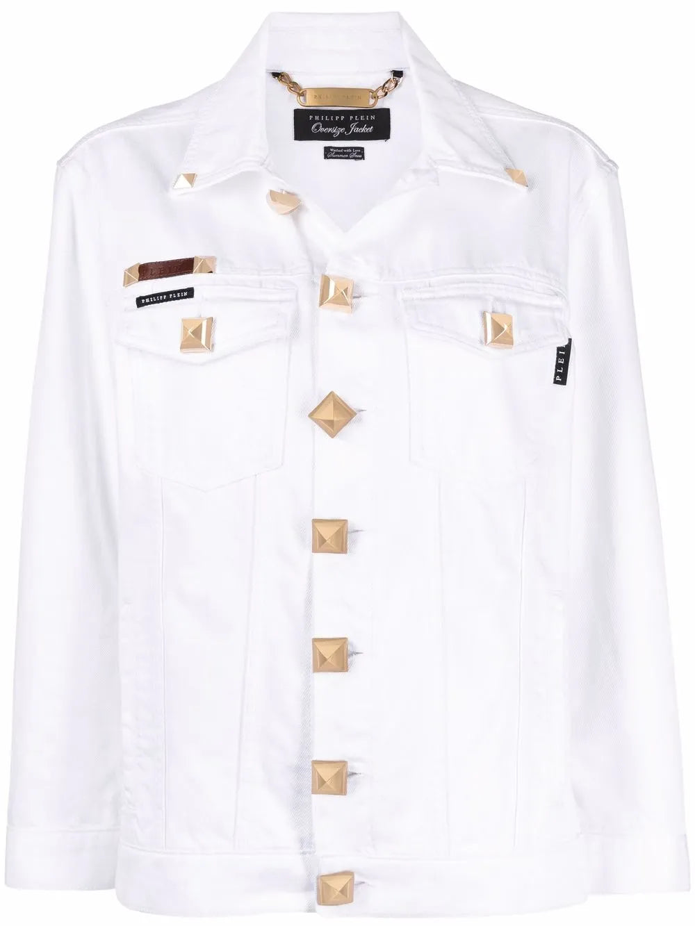 Logo-Patch Denim Jacket