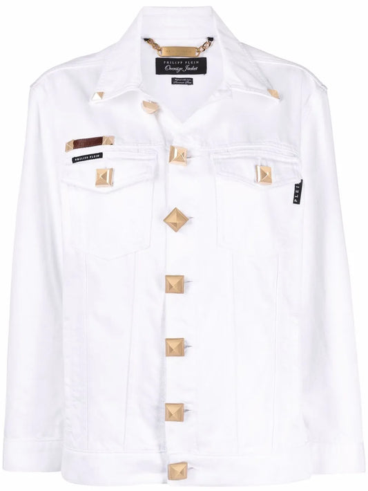 Logo-Patch Denim Jacket