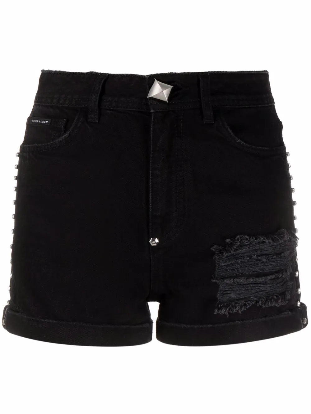Stones Denim Hot Pants