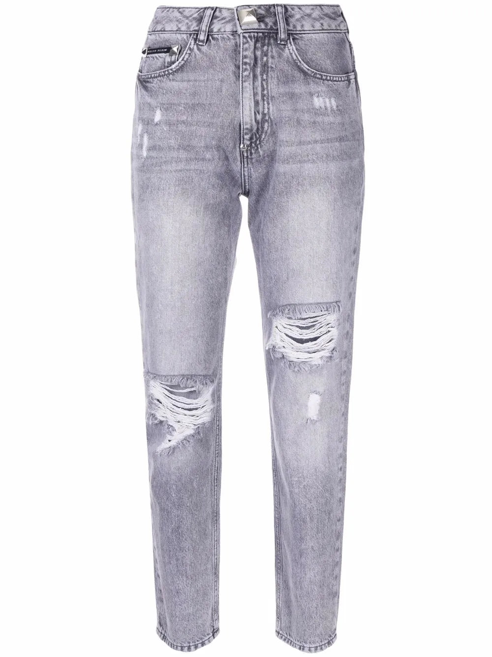 Ripped Cropped Jeans
