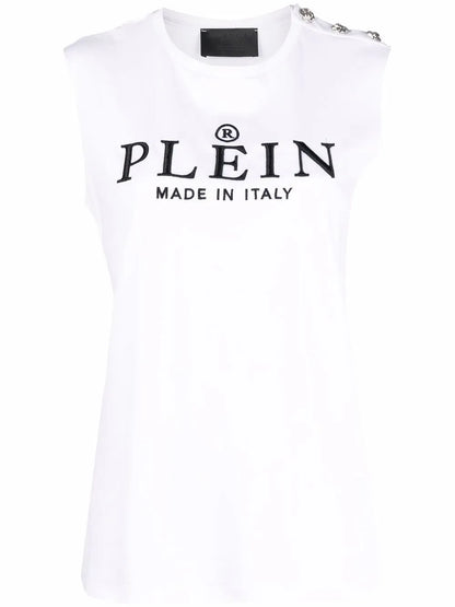 Iconic Plein Vest Top