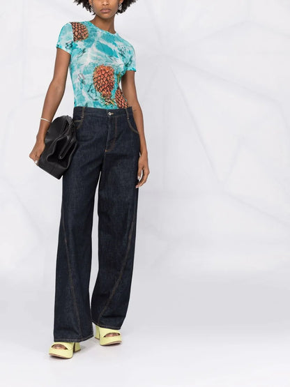 Graphic-Print Short-Sleeve T-Shirt