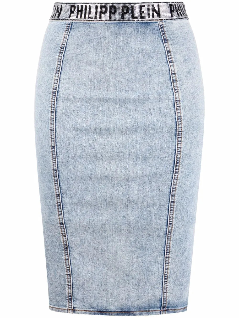 Stones Denim Skirt