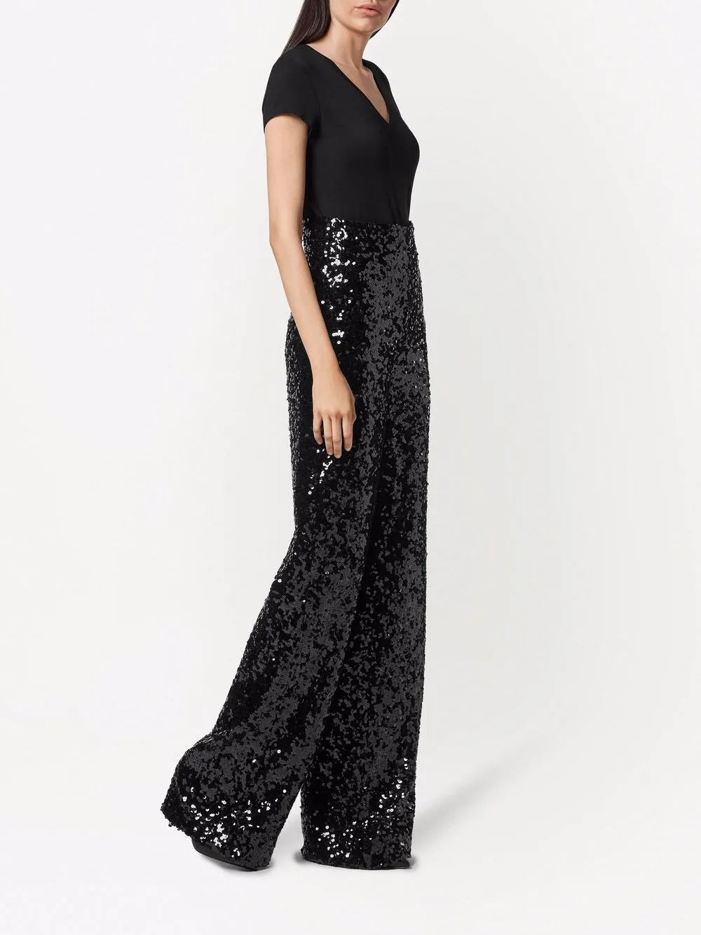 Gothic Plein Sequinned Trousers