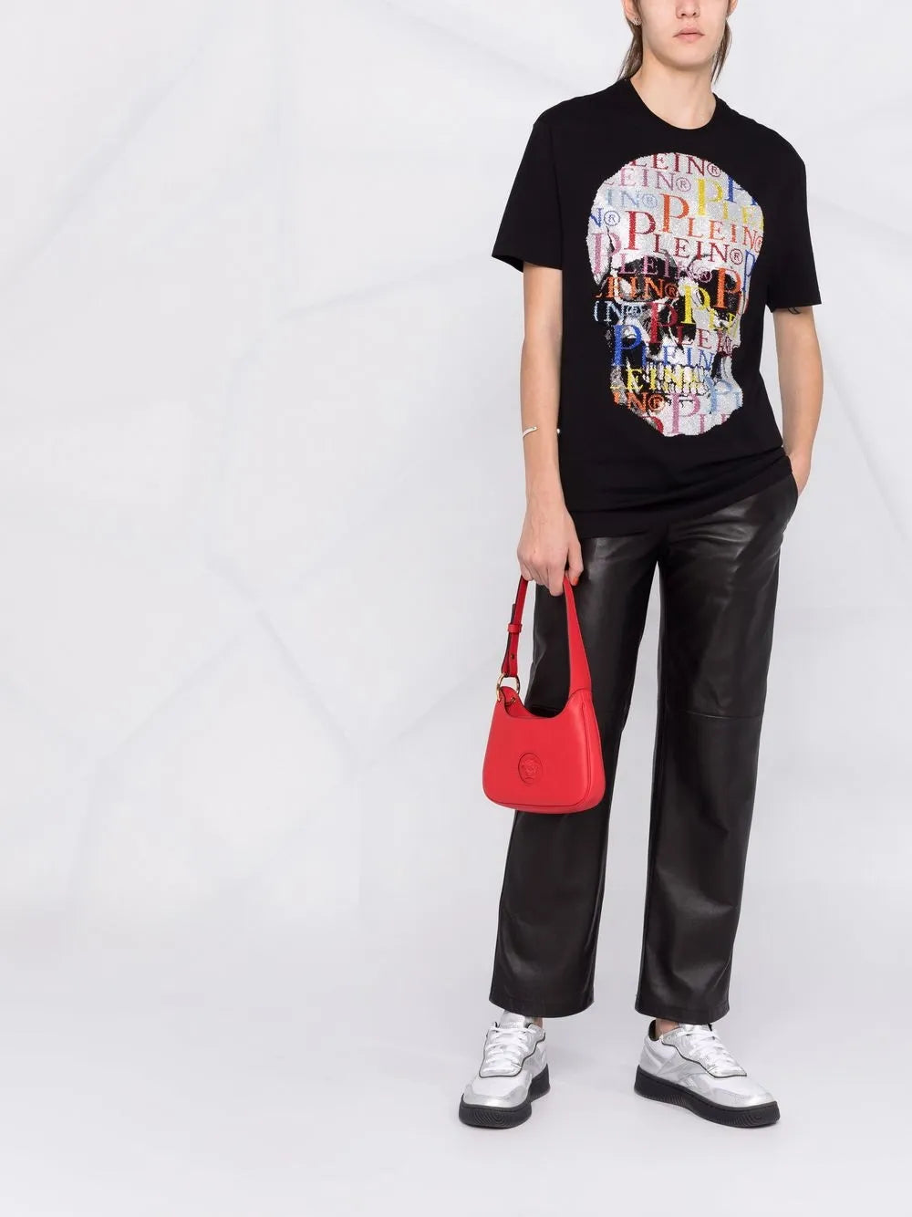 Skull-Print Short-Sleeve T-Shirt