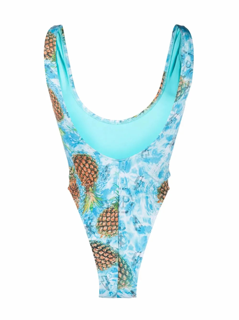 Pineapple Skies Buckled Monokini