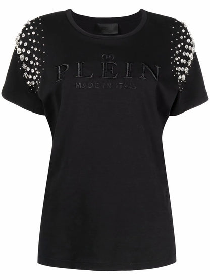 Crystal Iconic Cotton T-Shirt