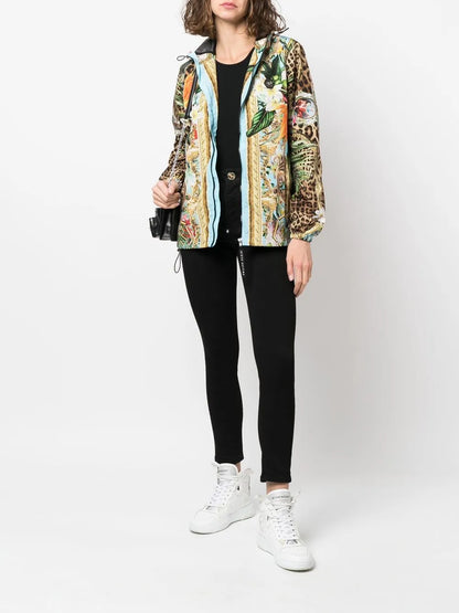 Metallic Skull Skinny Jeans