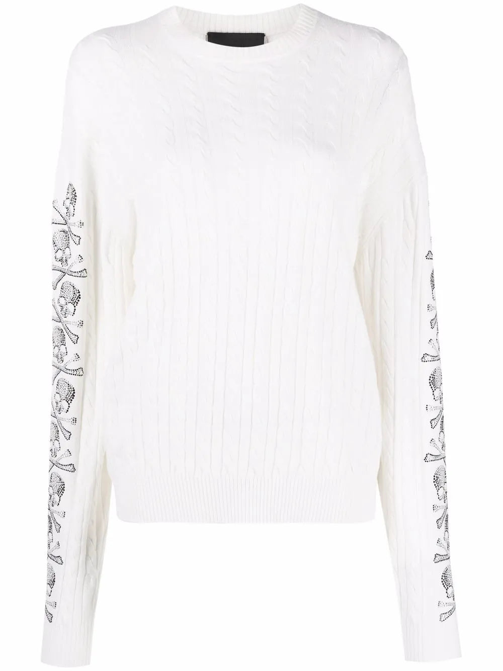 Sequin Skull Pullover Jumper
