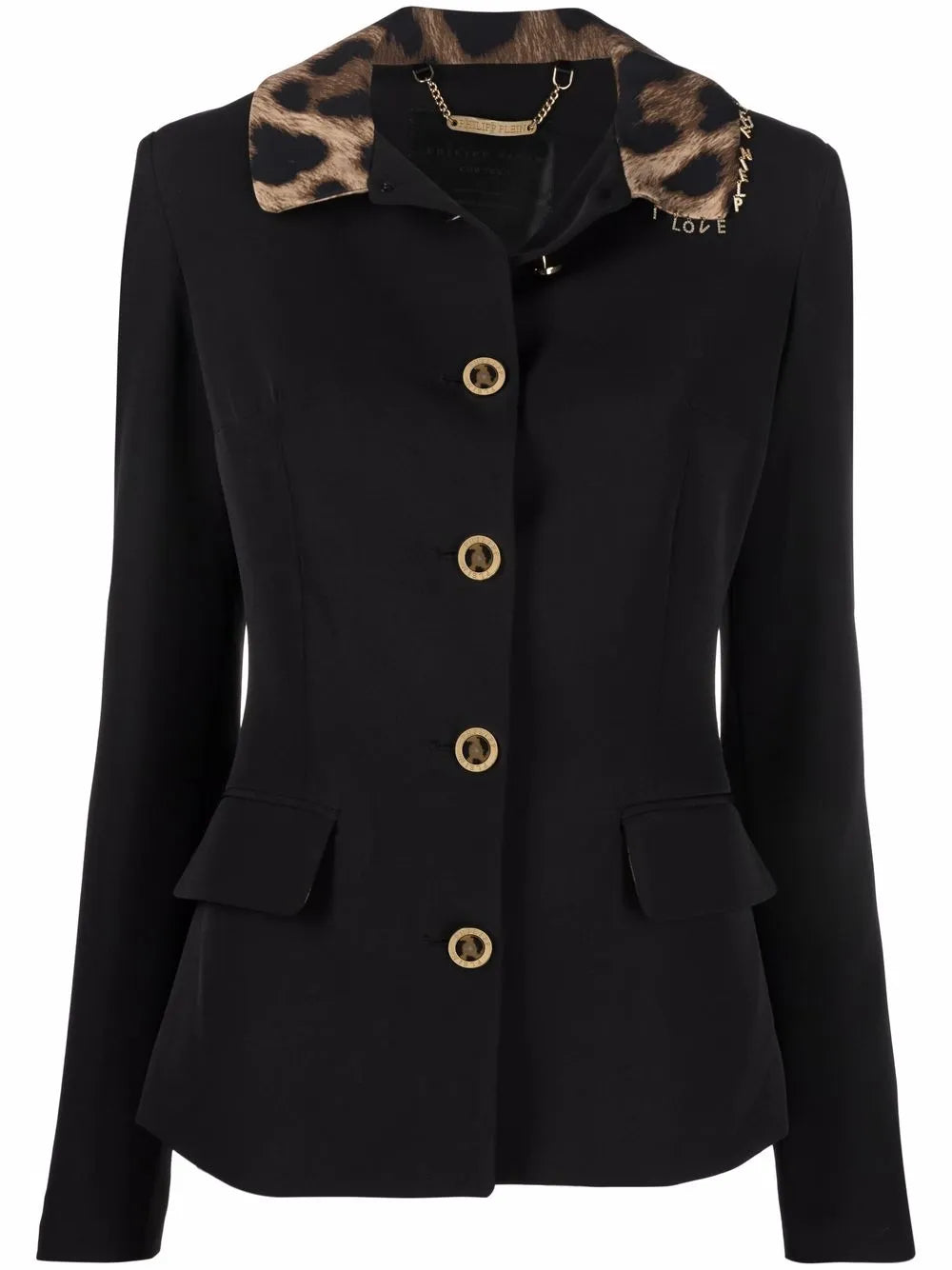 Leopard Collar Cady Jacket