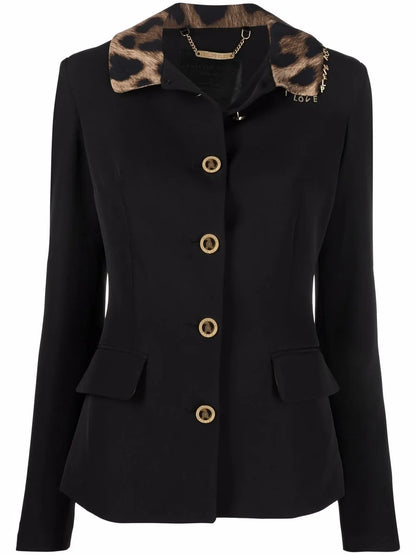 Leopard Collar Cady Jacket