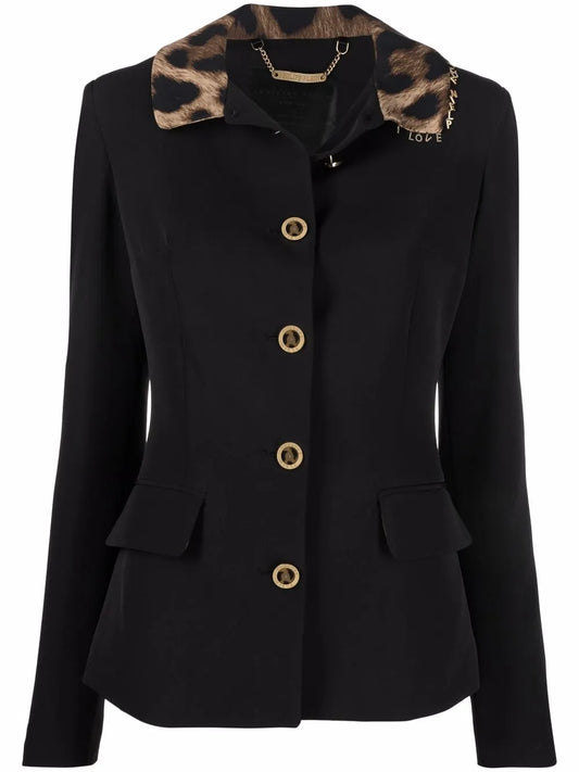 Leopard Collar Cady Jacket