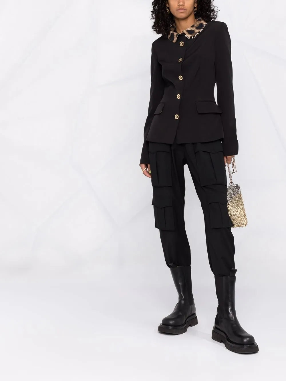 Leopard Collar Cady Jacket