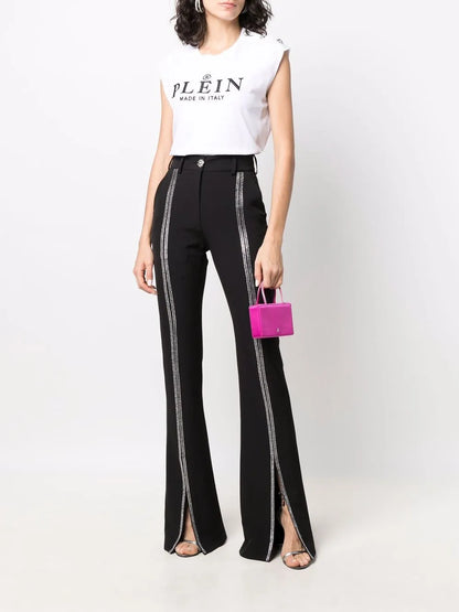 Cady High-Waisted Trousers