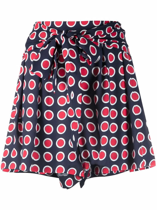 Geometric Tailored Shorts