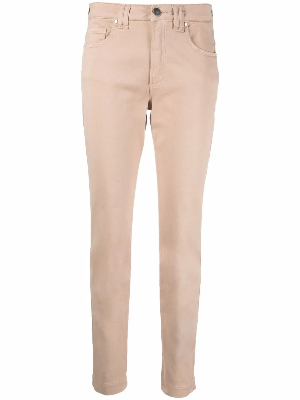 Slim-Cut Straight-Leg Trousers