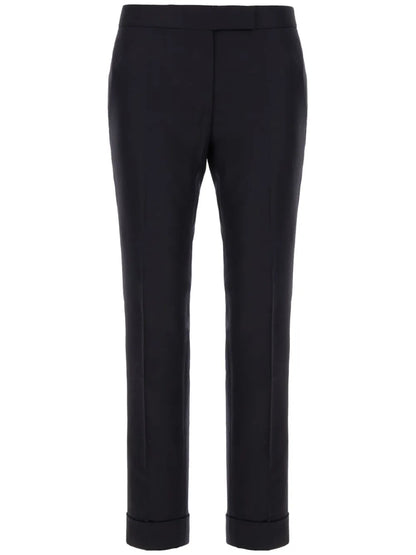 Cropped Tailored Trousers