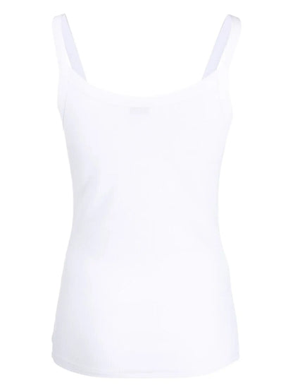 Ribbed-Knit Vest Top