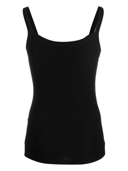 Ribbed-Knit Vest Top