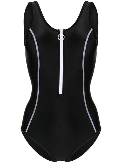 Tamara Zip-Up Swimsuit