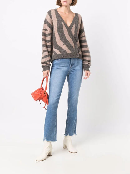 Mid-Rise Straight-Leg Jeans
