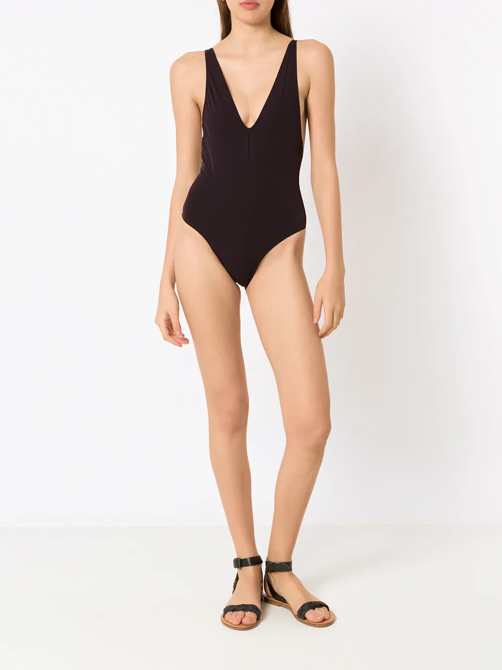 Cornetto Plunging V-Neck Swimsuit