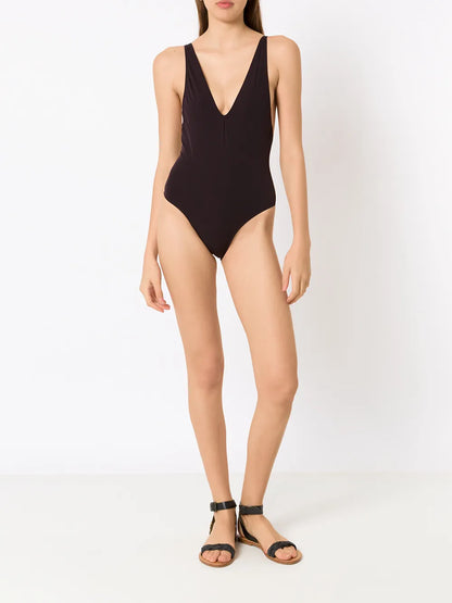 Cornetto Plunging V-Neck Swimsuit