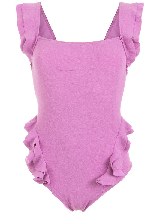 Barbette Ruffle-Embellished Swimsuit