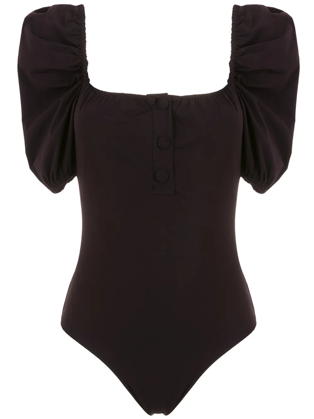 Puff Sleeve Swimsuit