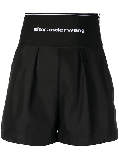 Logo-Waistband Safari Shorts